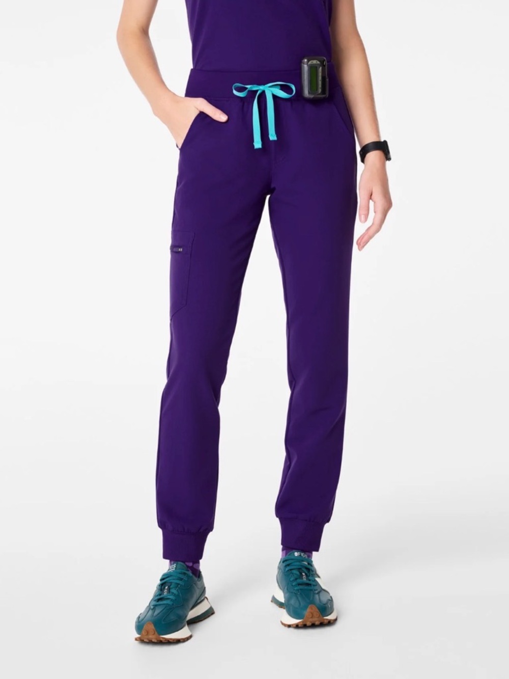 Figs Zamora Jogger-Purple Pulse